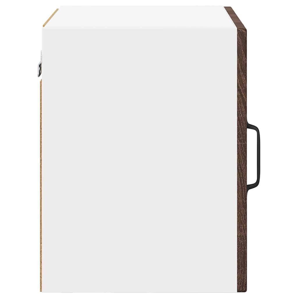 Fali üveges szekrény PORTO 2 pcs Barna Tölgy 40 x 31 x 40 cm