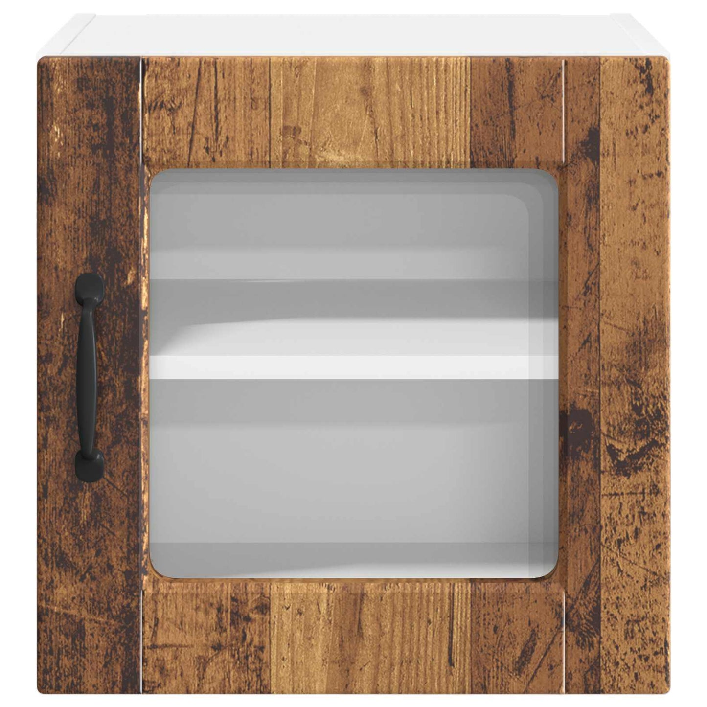 Fali üveges szekrény PORTO 2 pcs Öreg fa 40 x 31 x 40 cm