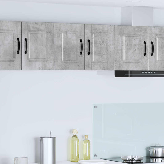 Fali Szekrény PORTO 2 pcs Beton Szürke 30 x 31 x 40 cm Faanyag