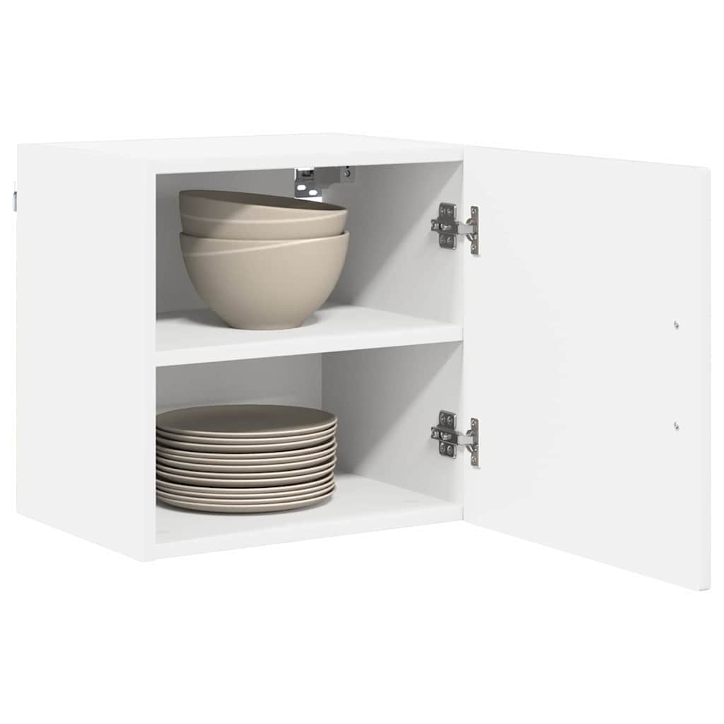 Fali Szekrény PORTO 2 pcs Magas Fényű Fehér 40 x 31 x 40 cm