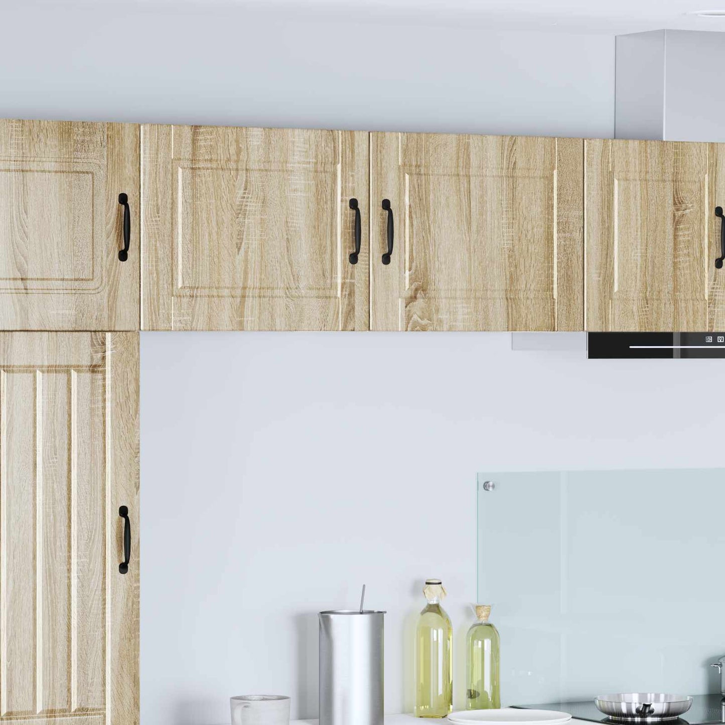 Fali Szekrény PORTO 2 pcs Sonoma tölgy 50 x 31 x 40 cm Faanyag