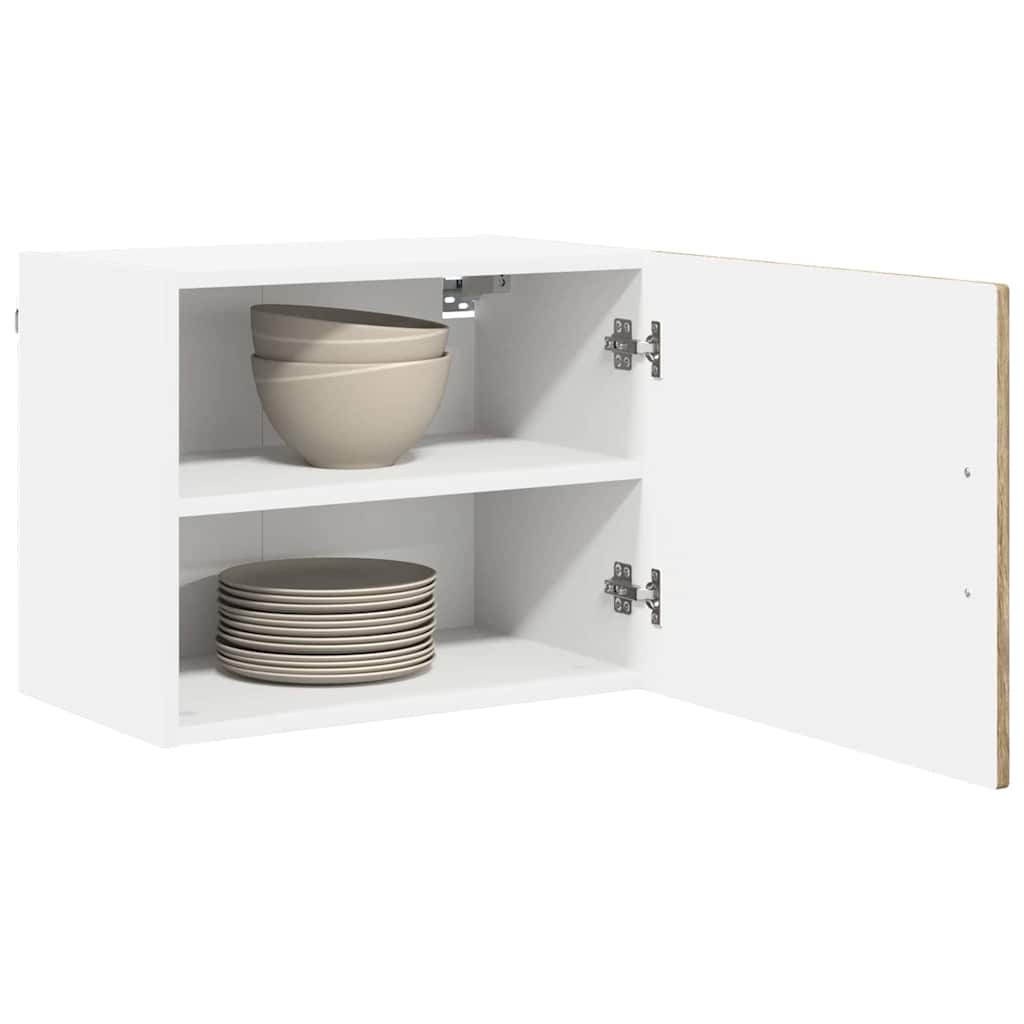 Fali Szekrény PORTO 2 pcs Sonoma tölgy 50 x 31 x 40 cm Faanyag
