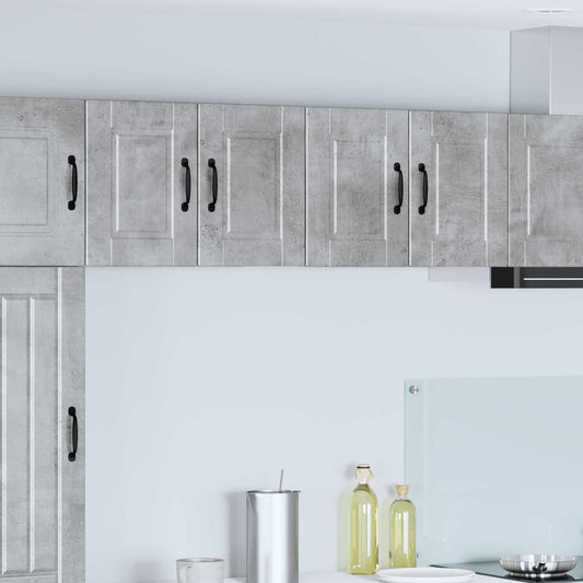Fali Szekrény PORTO 2 pcs Beton Szürke 60 x 31 x 40 cm Faanyag