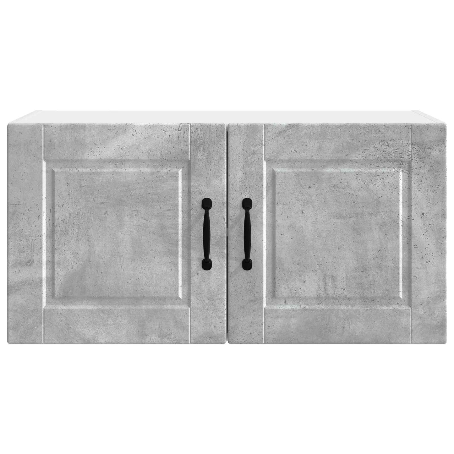 Fali Szekrény PORTO Beton Szürke 80 x 31 x 40 cm Szerelt Fa