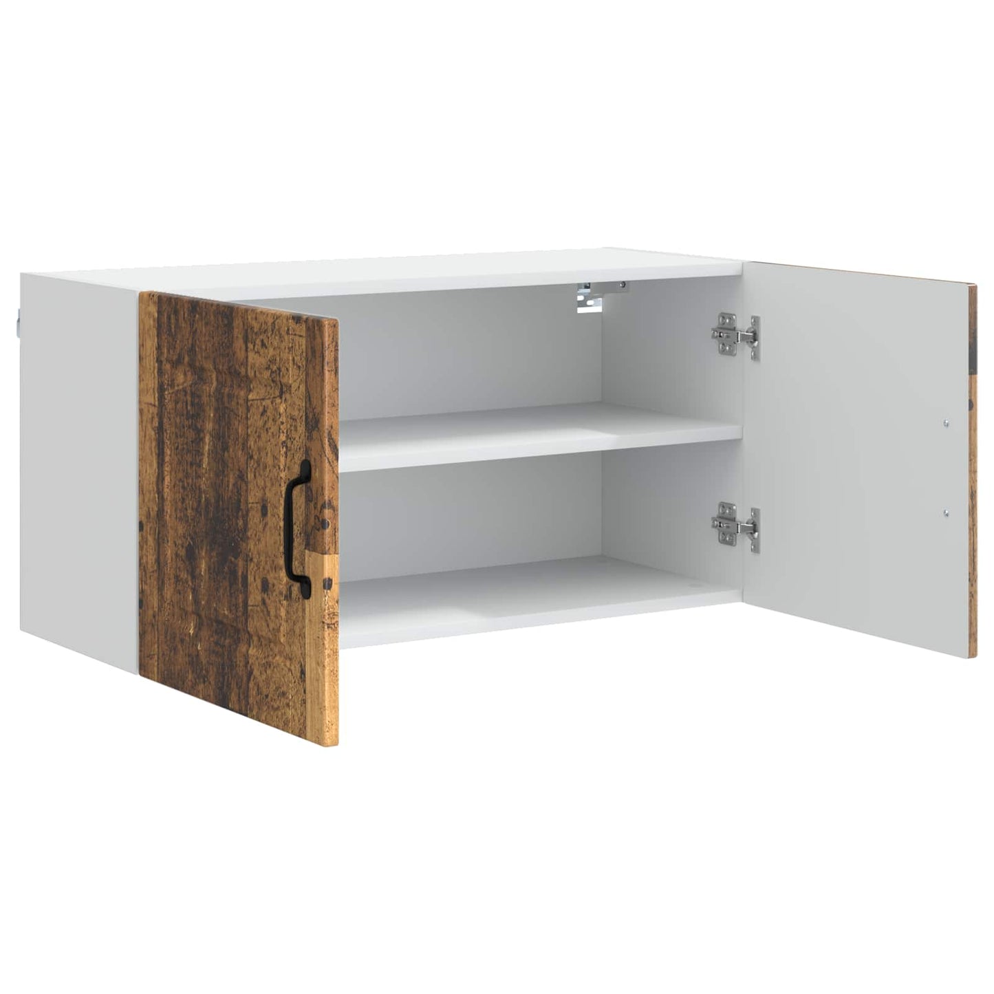 Fali Szekrény PORTO Öreg fa 80 x 31 x 40 cm Szerelt Fa