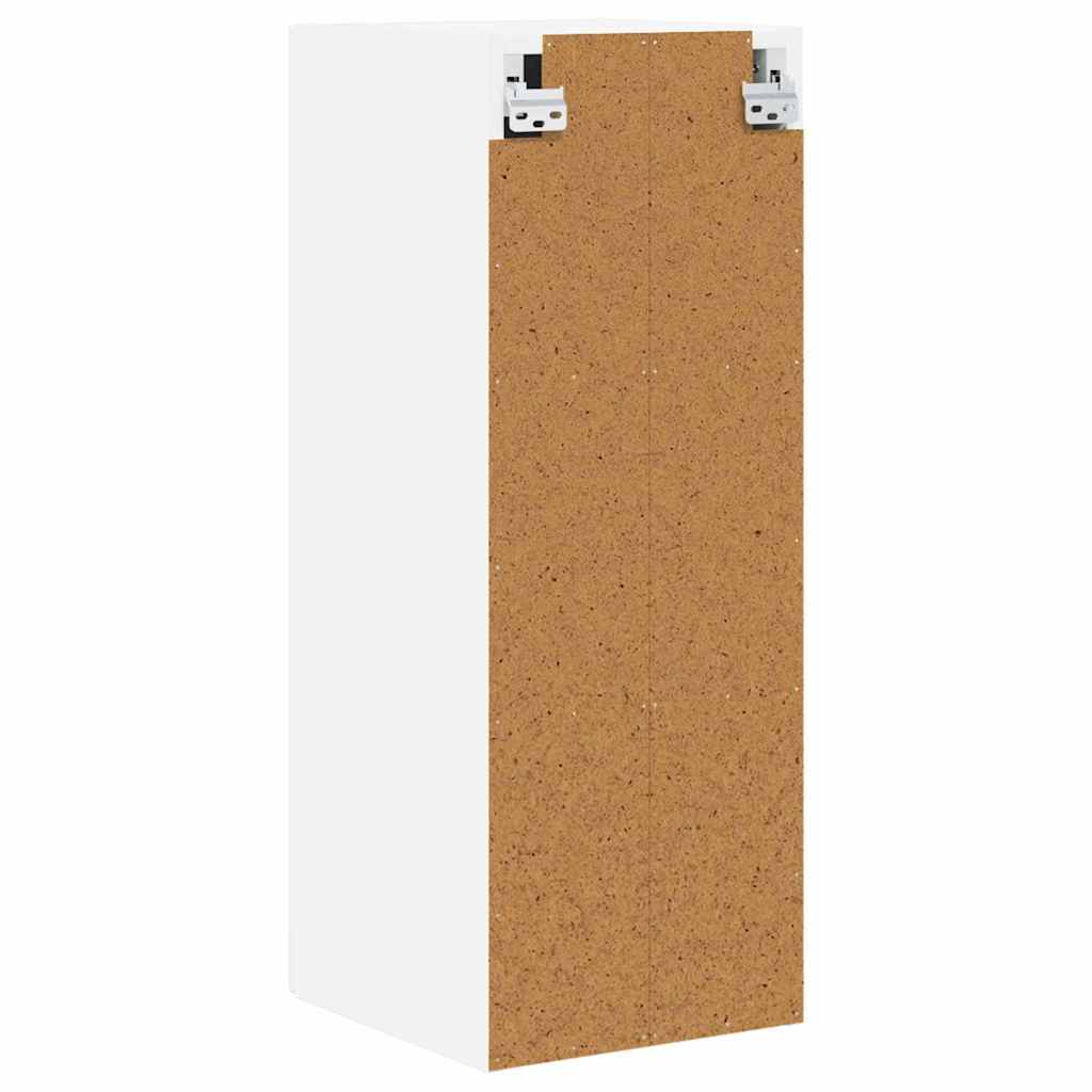 Fali Szekrény PORTO 2 pcs Magas Fényű Fehér 30 x 31 x 80 cm