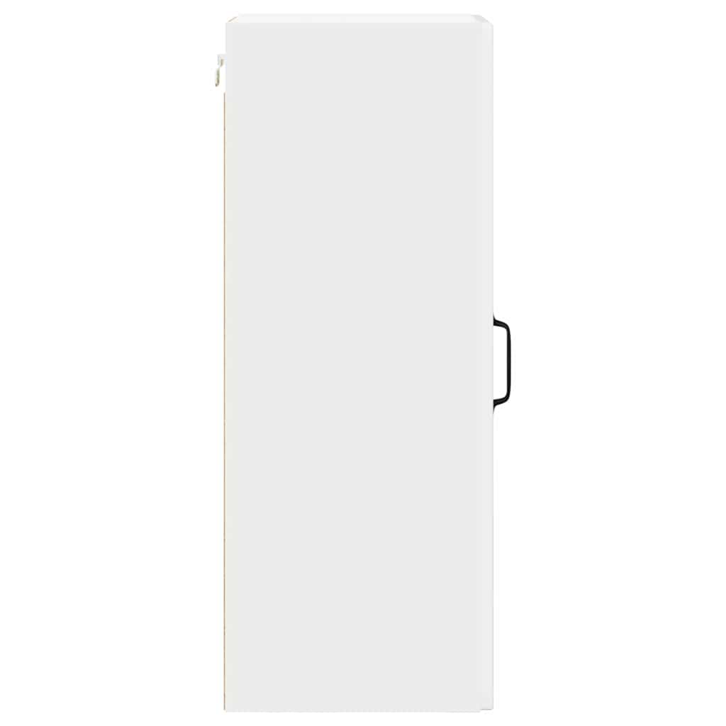 Fali Szekrény PORTO 2 pcs Magas Fényű Fehér 30 x 31 x 80 cm