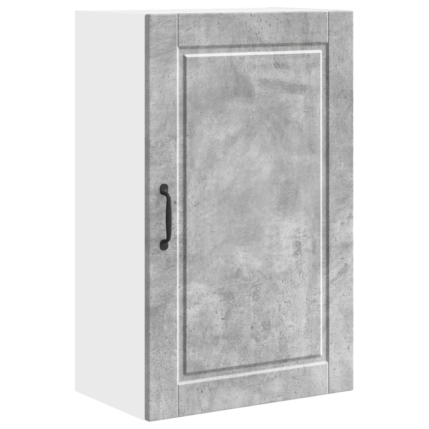 Fali Szekrény PORTO Beton Szürke 50 x 31 x 80 cm Szerelt Fa