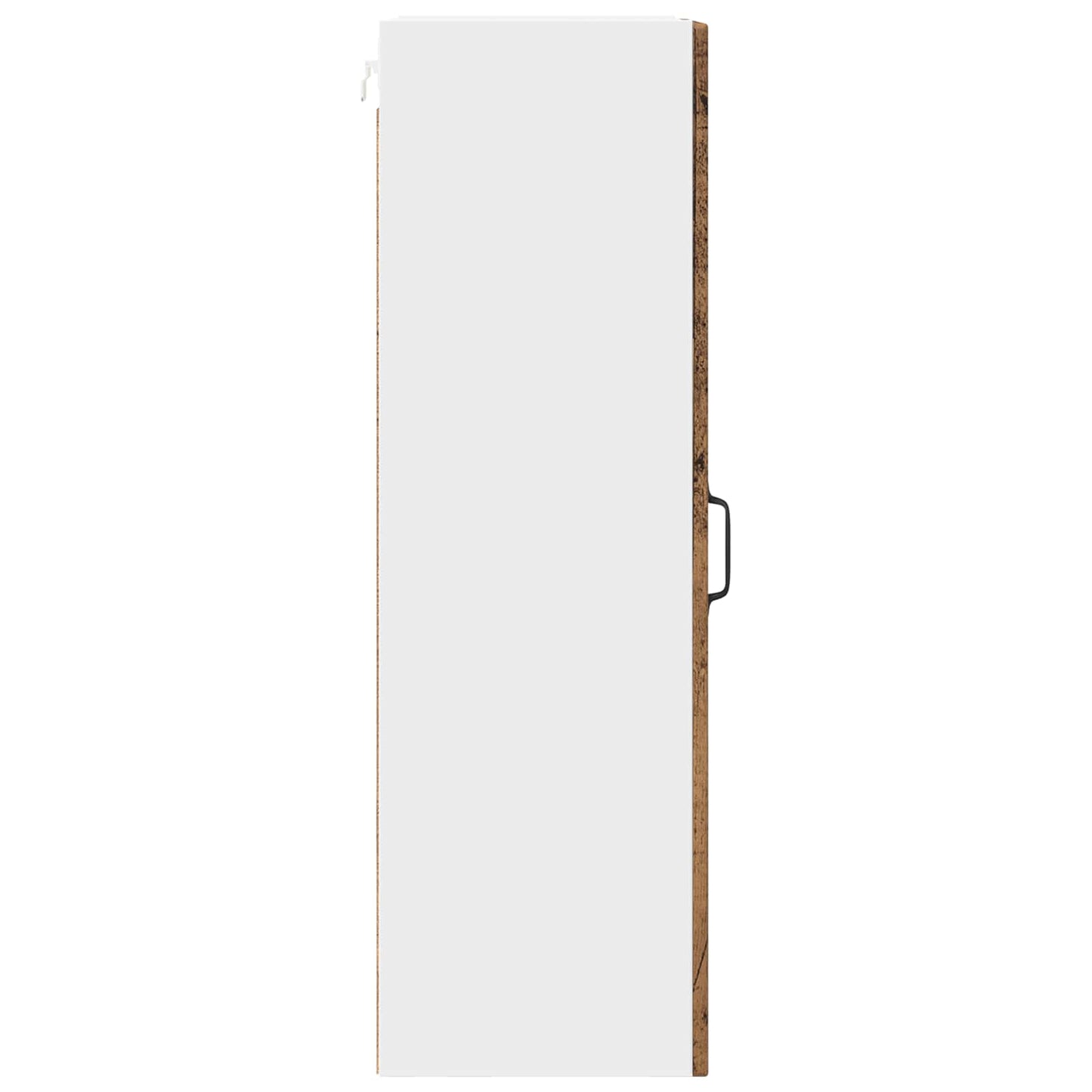 Fali üveges szekrény PORTO Öreg fa 40 x 31 x 100 cm Szerelt Fa