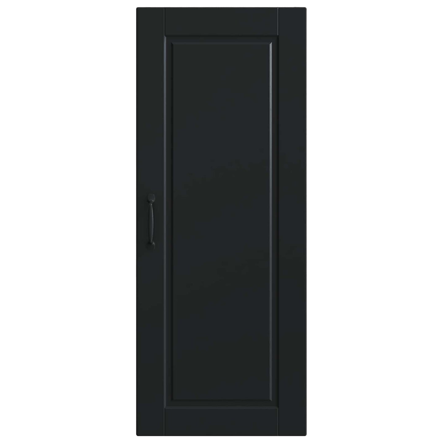 Fali Szekrény PORTO Fekete 40 x 31 x 100 cm Szerelt Fa