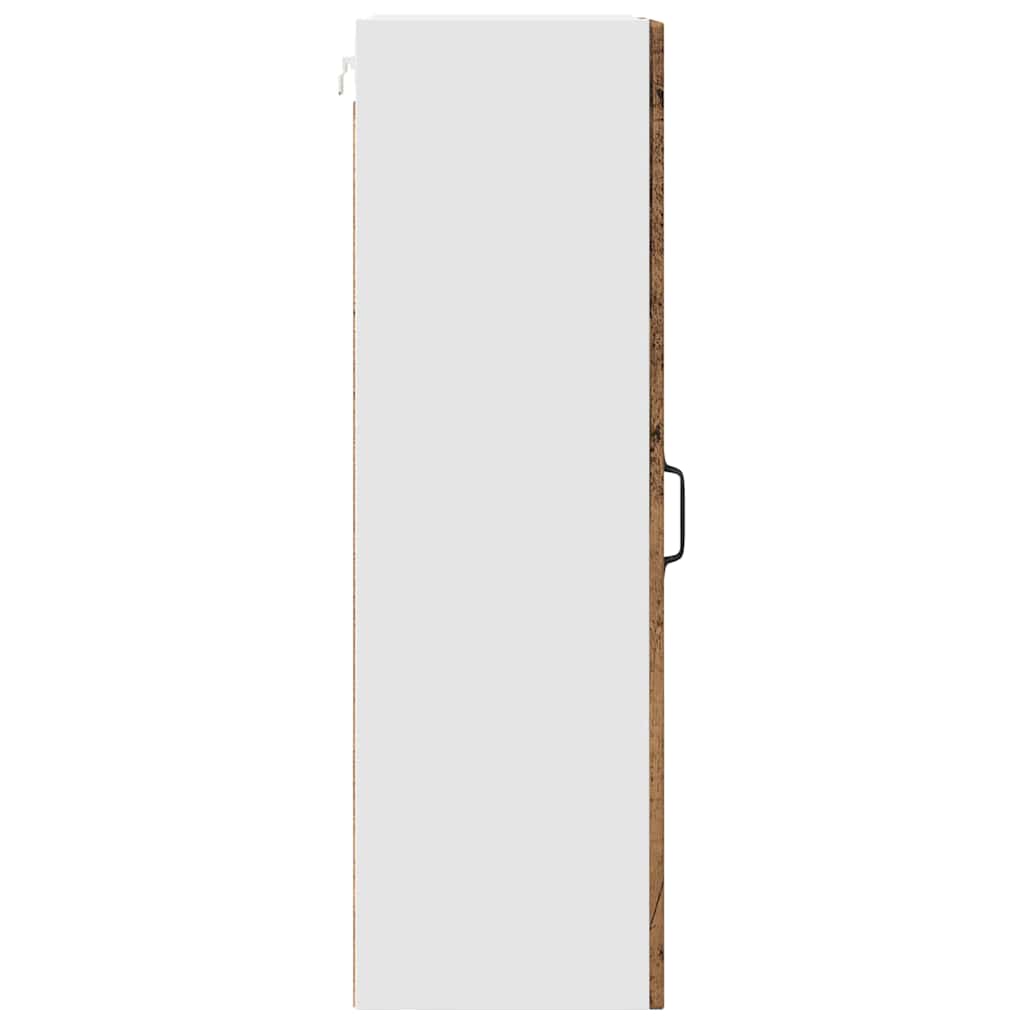 Fali Szekrény PORTO Öreg fa 40 x 31 x 100 cm Szerelt Fa