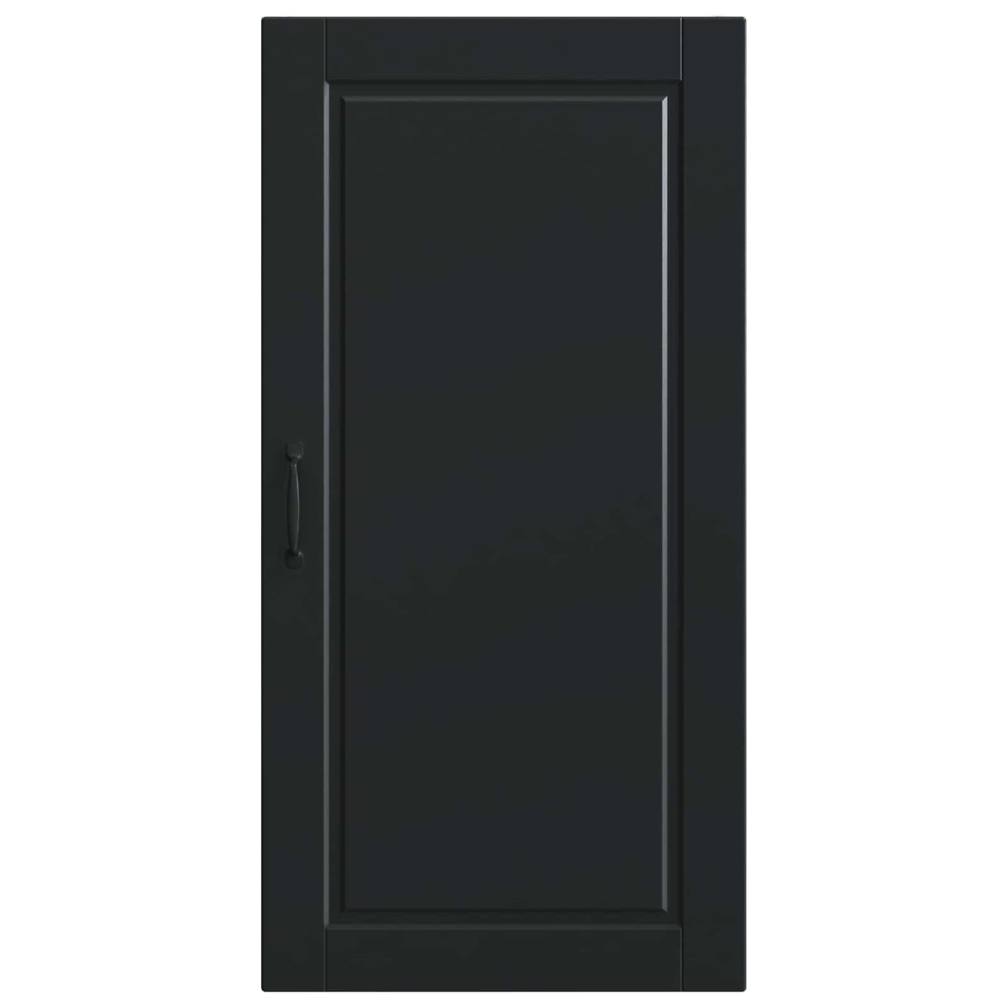 Fali Szekrény PORTO Fekete 50 x 31 x 100 cm Szerelt Fa