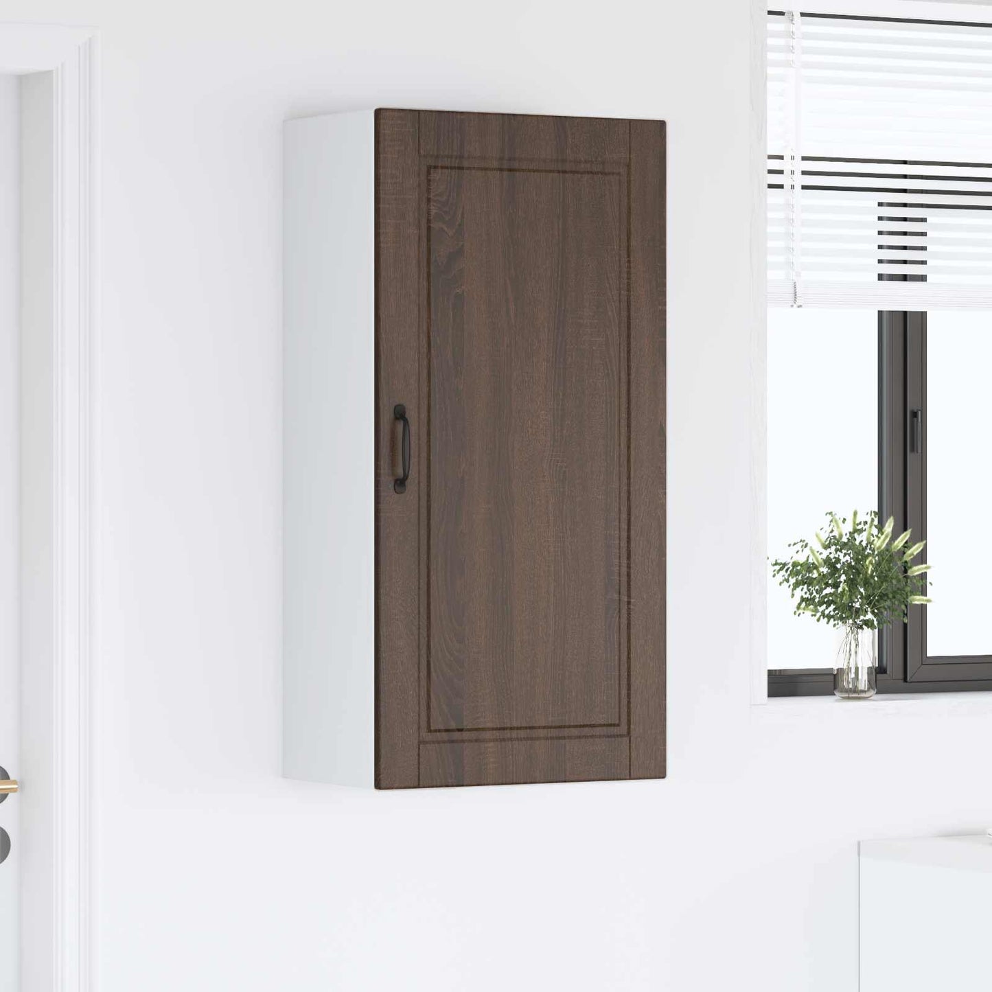 Fali Szekrény PORTO Barna Tölgy 50 x 31 x 100 cm Szerelt Fa