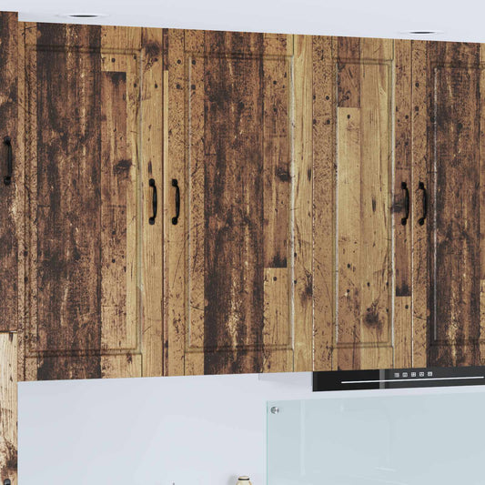 Fali Szekrény PORTO Öreg fa 50 x 31 x 100 cm Faanyag
