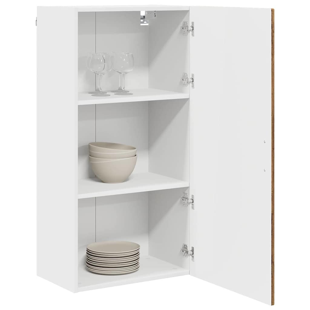 Fali Szekrény PORTO Öreg fa 50 x 31 x 100 cm Szerelt Fa