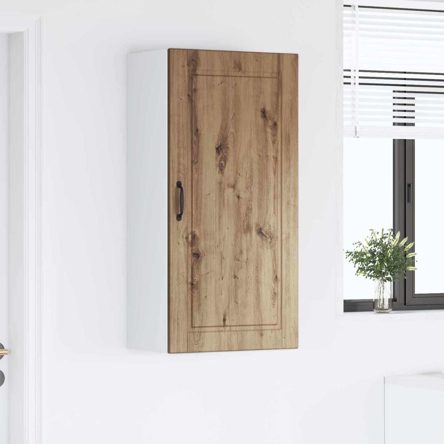 Fali Szekrény PORTO Artisan tölgy 50 x 31 x 100 cm Szerelt Fa