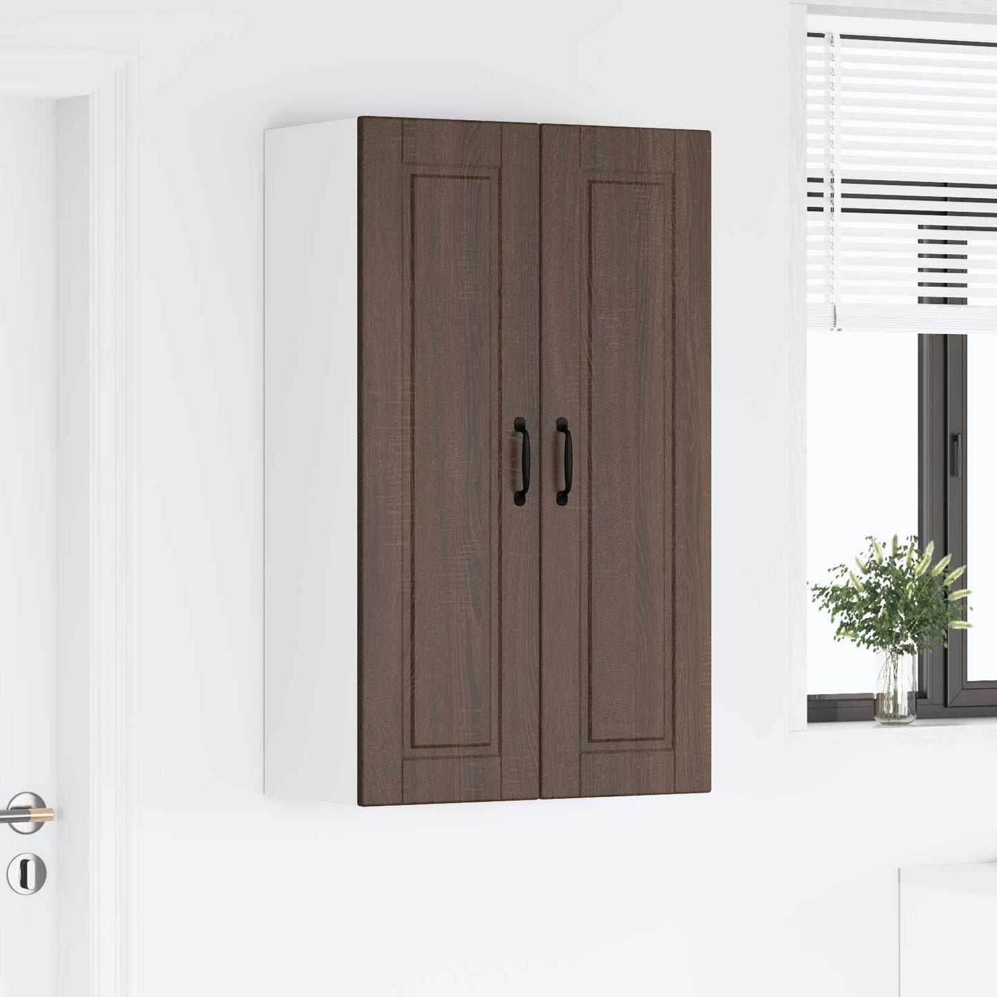 Fali Szekrény PORTO Barna Tölgy 60 x 31 x 100 cm Faanyag