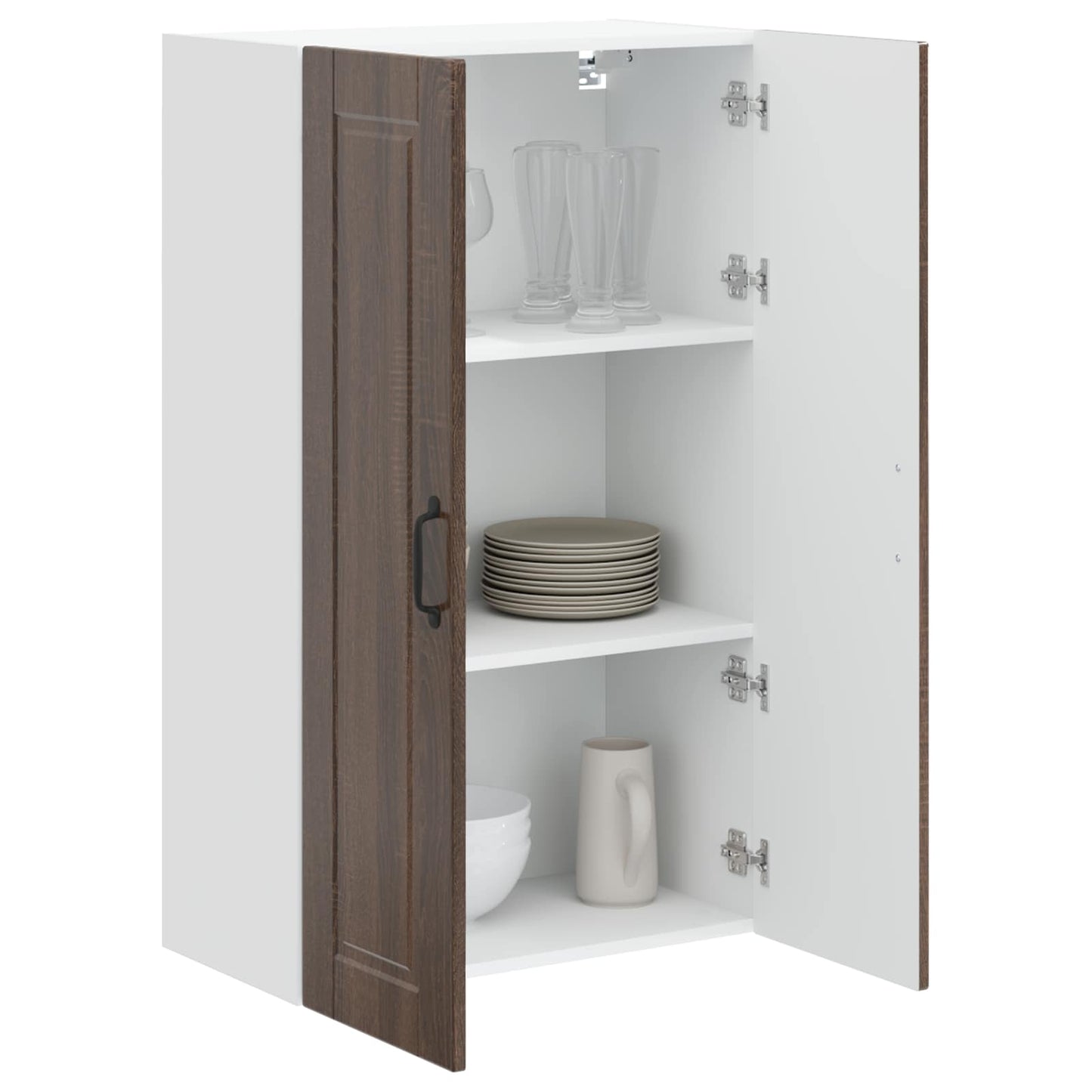 Fali Szekrény PORTO Barna Tölgy 60 x 31 x 100 cm Faanyag