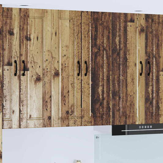 Fali Szekrény PORTO Öreg fa 60 x 31 x 100 cm Faanyag