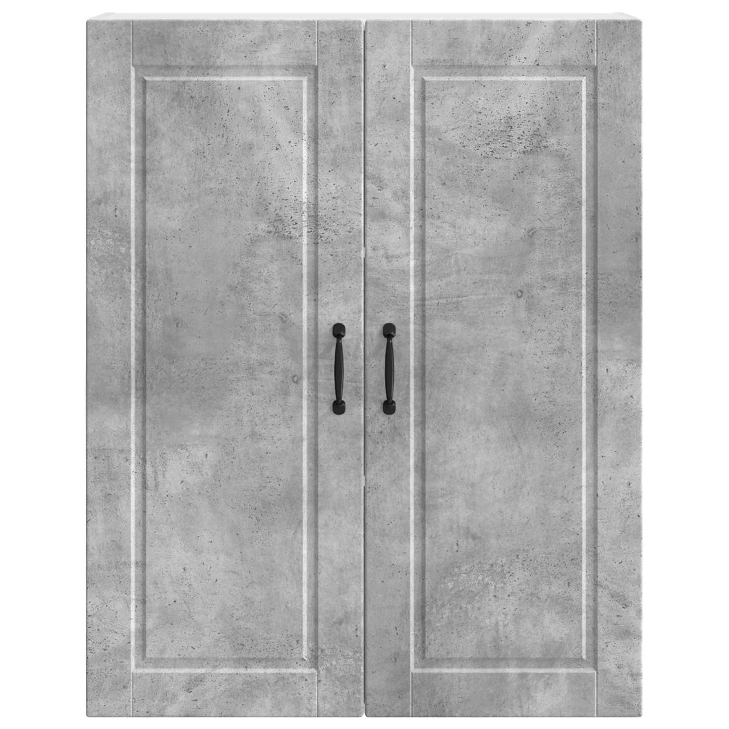 Fali Szekrény PORTO Beton Szürke 80 x 31 x 100 cm Szerelt Fa
