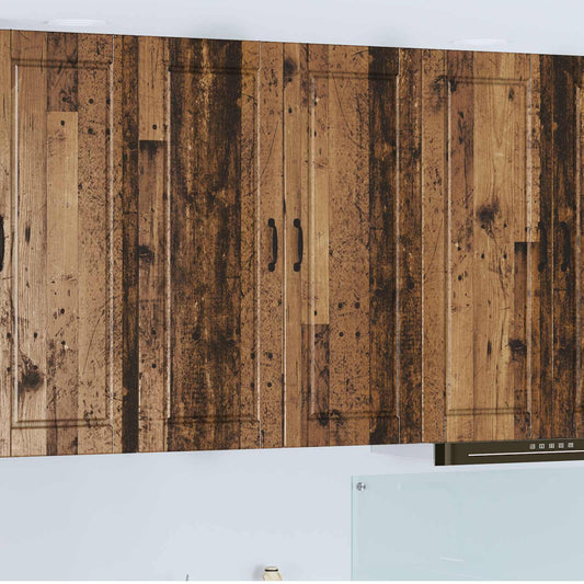 Fali Szekrény PORTO Öreg fa 80 x 31 x 100 cm Szerelt Fa