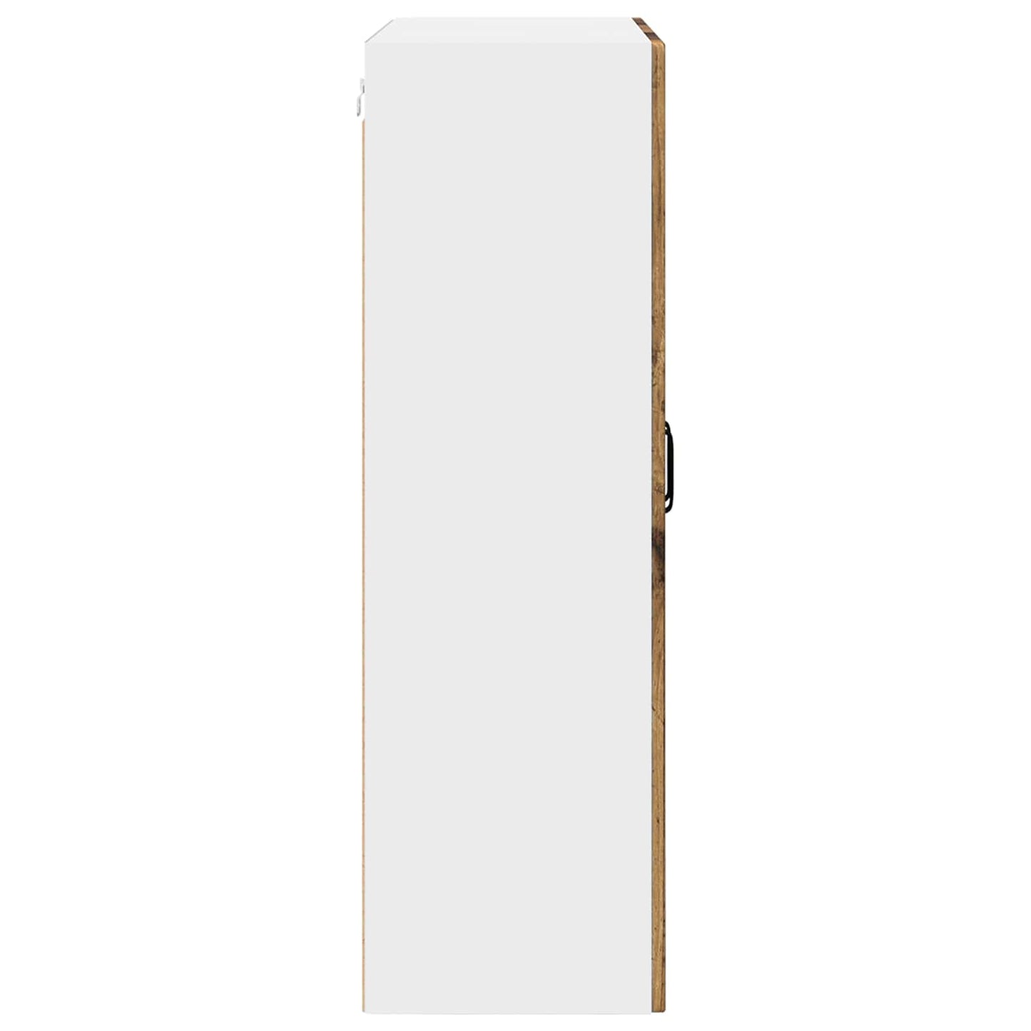 Fali üveges szekrény PORTO Öreg fa 80 x 31 x 100 cm Szerelt Fa