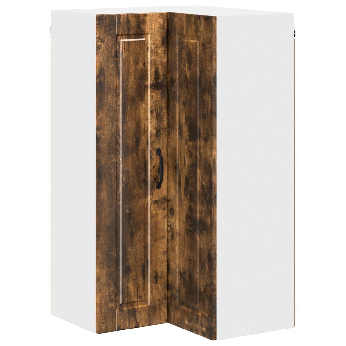 Fali sarokszekrény PORTO Füstölt tölgy 57 x 57 x 100 cm