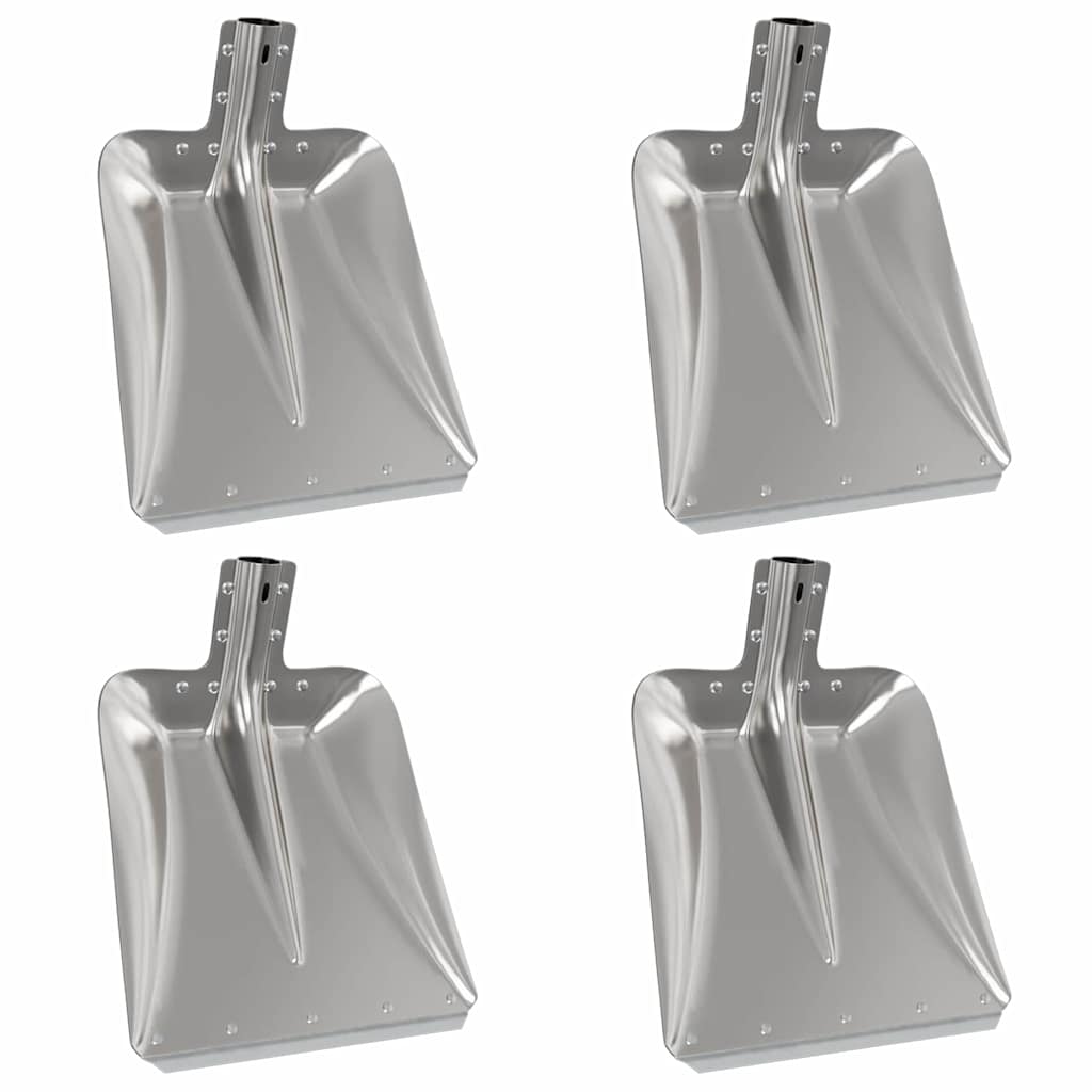 Lapát Fej 4 pcs Ezüst 45 x 38 cm Alumínium