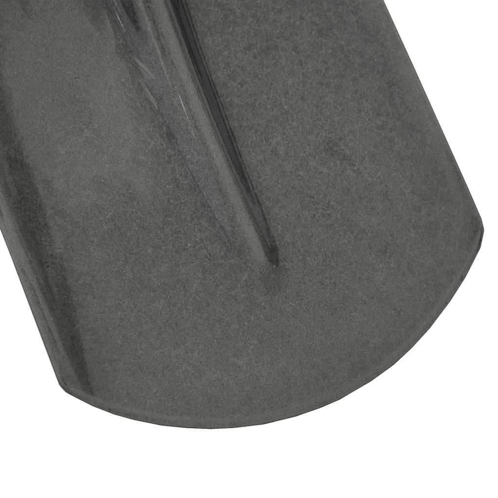 Lapát Fej Ezüst 33 x 21 cm Porszórt acél