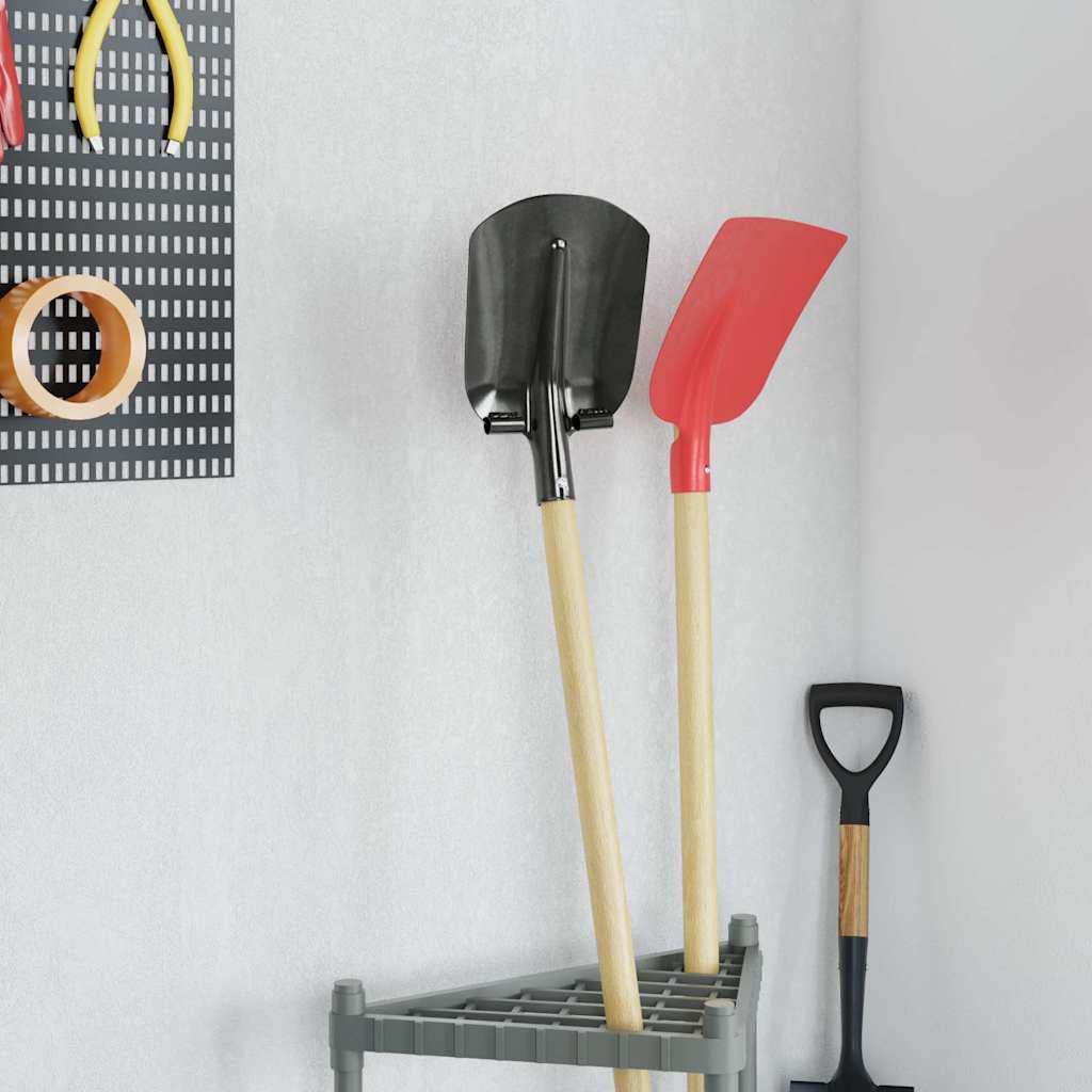 Lapát Fej 4 pcs Ezüst 33 x 21 cm Porszórt acél