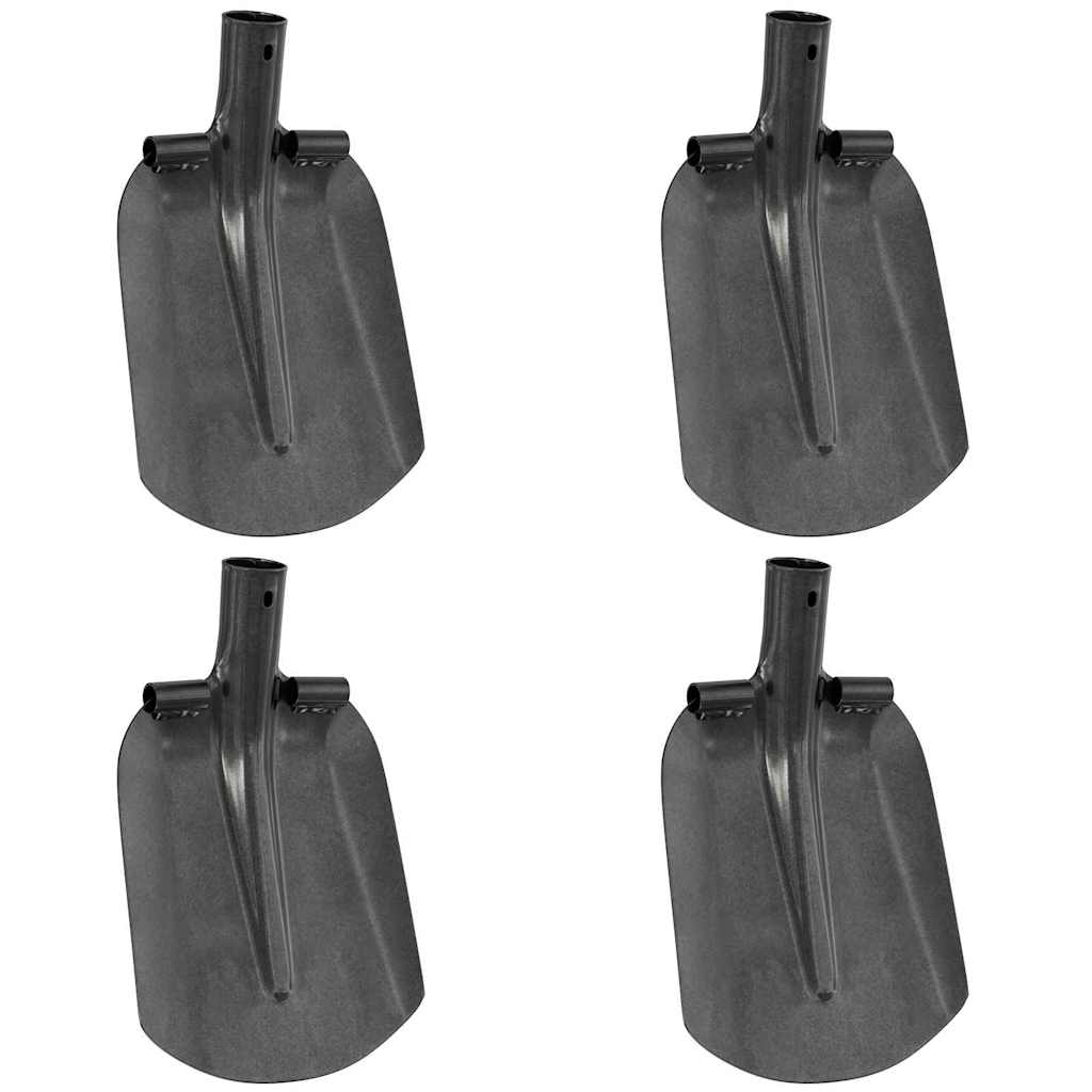 Lapát Fej 4 pcs Ezüst 33 x 21 cm Porszórt acél