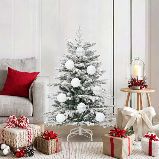Karácsonyi Díszszett XL 15 pcs Fehér Műanyag