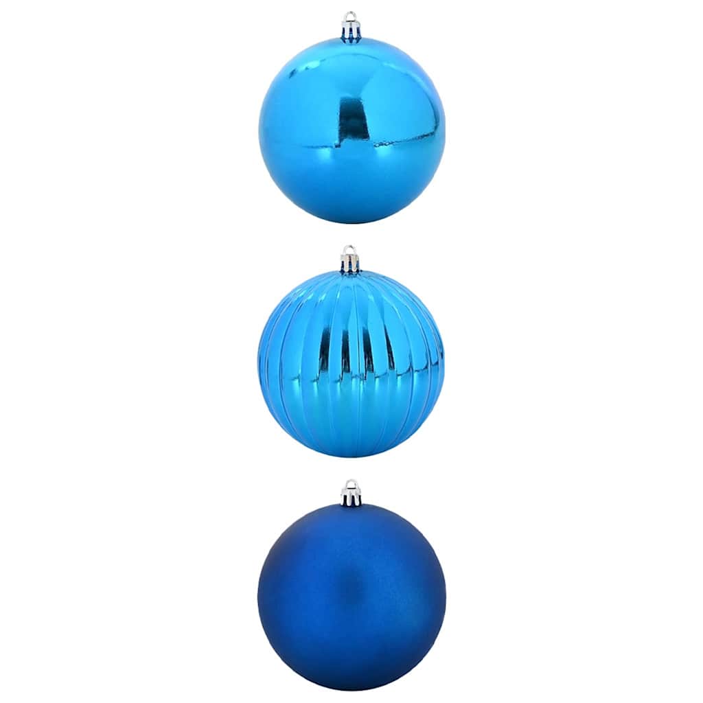 Karácsonyi Díszgömb Készlet XXL 3 pcs Kék Ø 25 cm Műanyag LED
