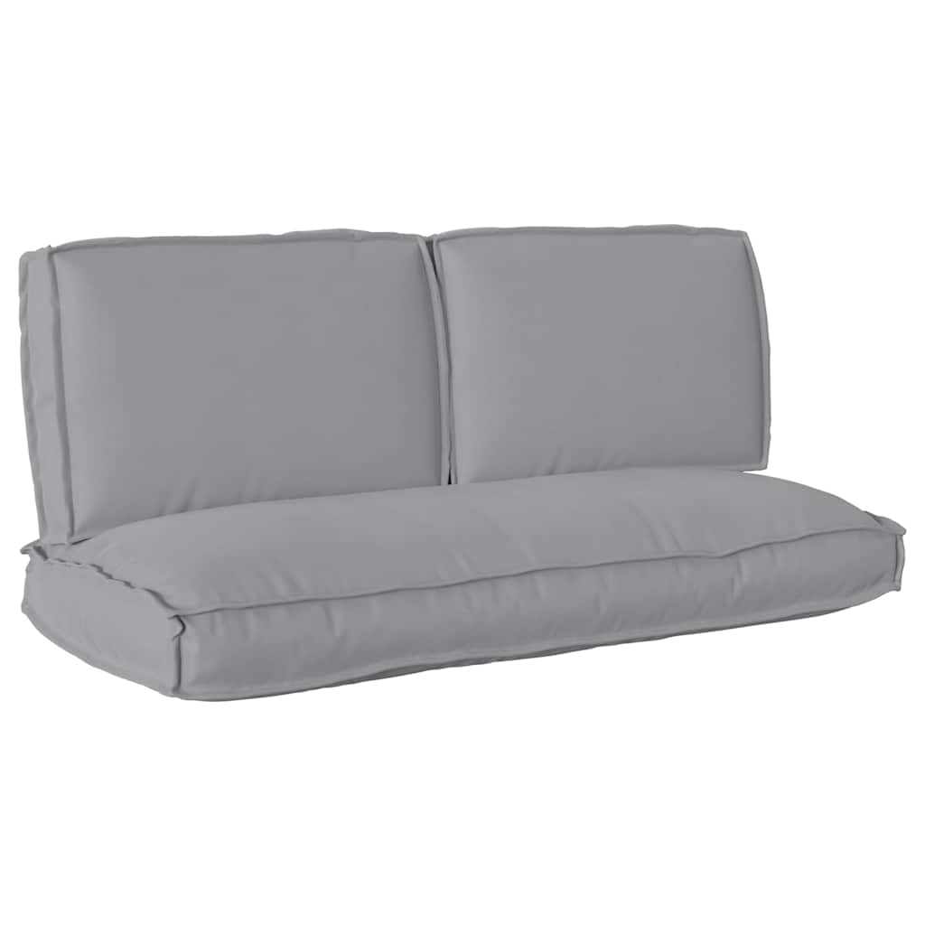 Párna készlet 3 pcs Szürke Oxford Szövet