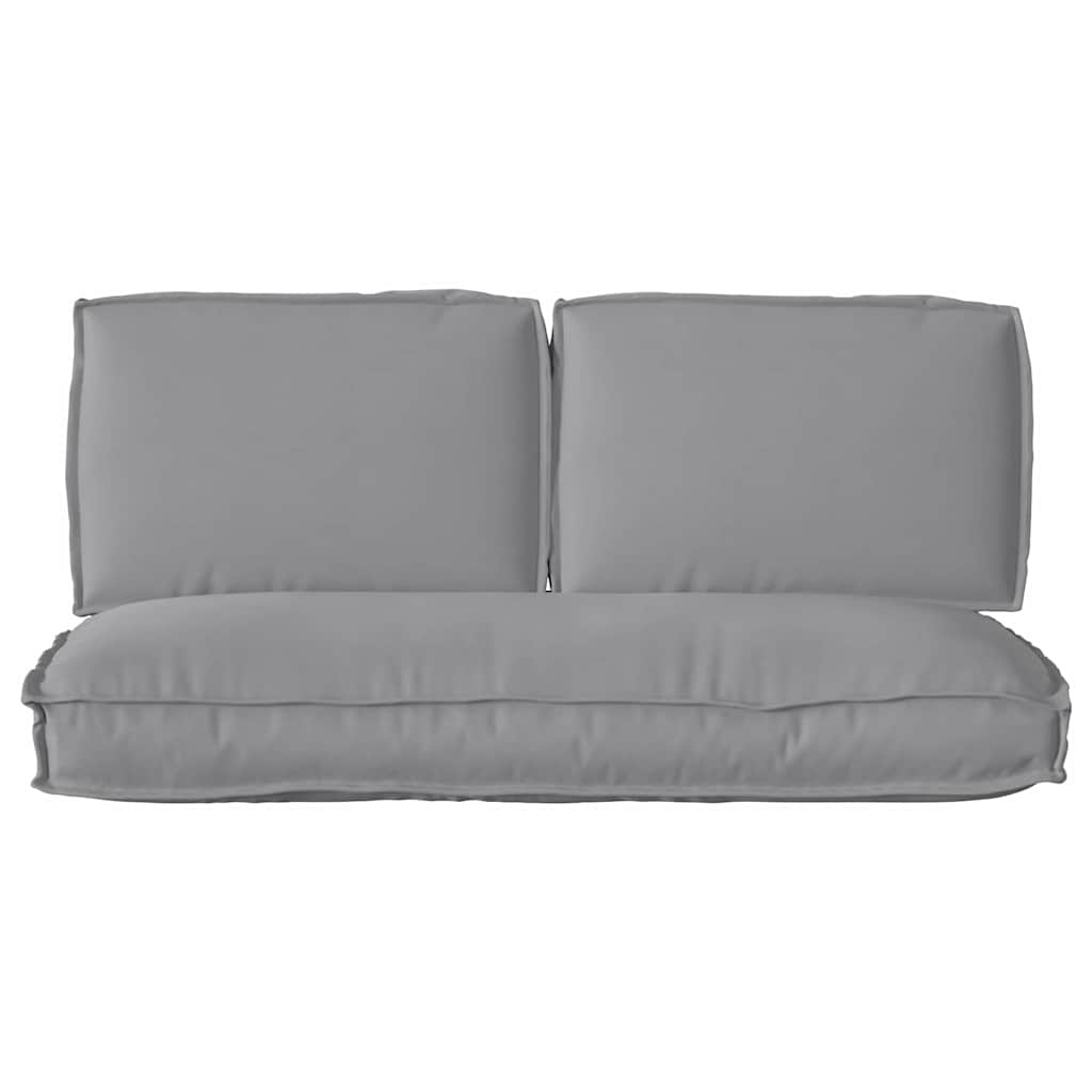 Párna készlet 3 pcs Szürke Oxford Szövet