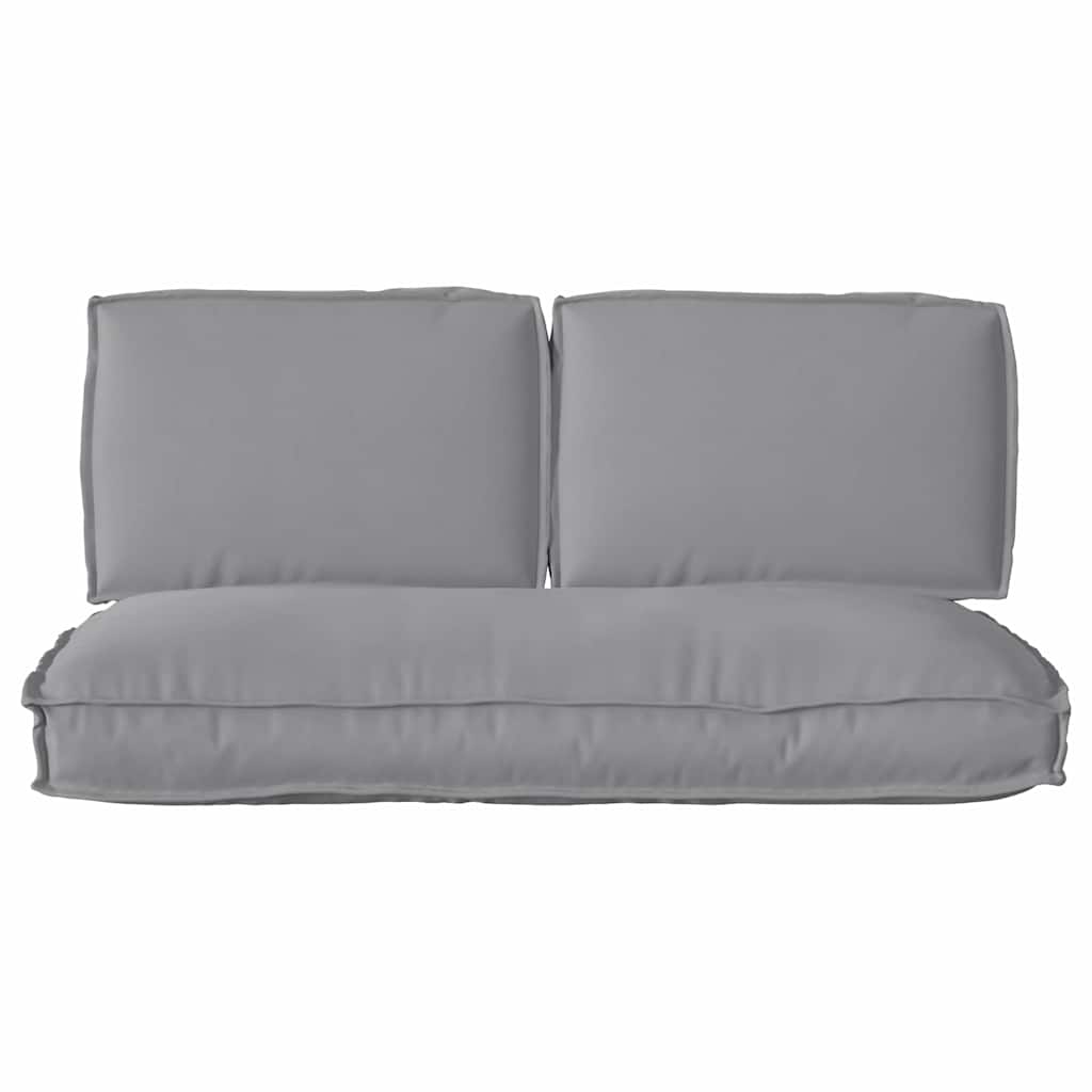 Párna készlet 3 pcs Szürke Oxford Szövet