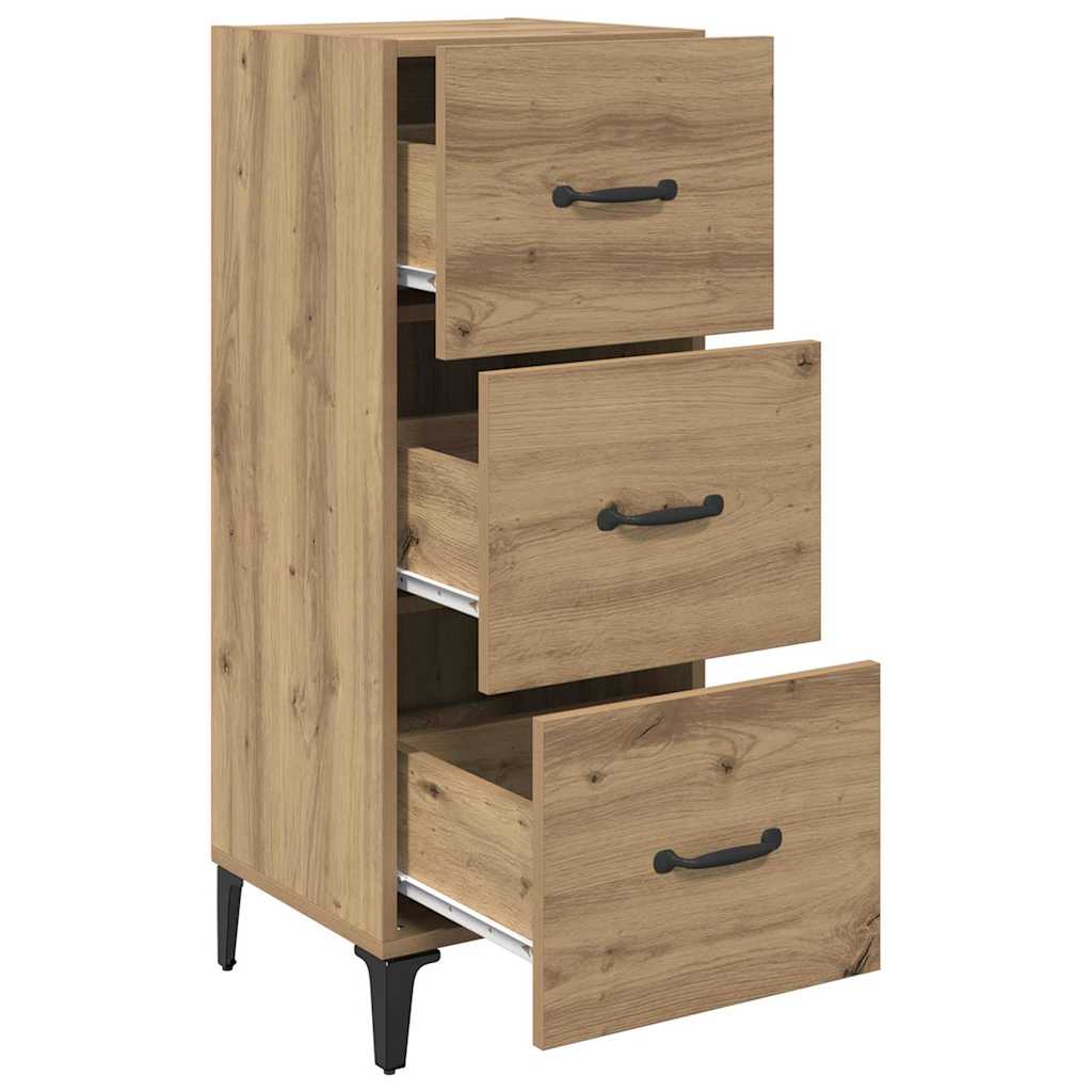 Széf Artisan tölgy 34,5 x 34 x 90 cm Szerelt Fa