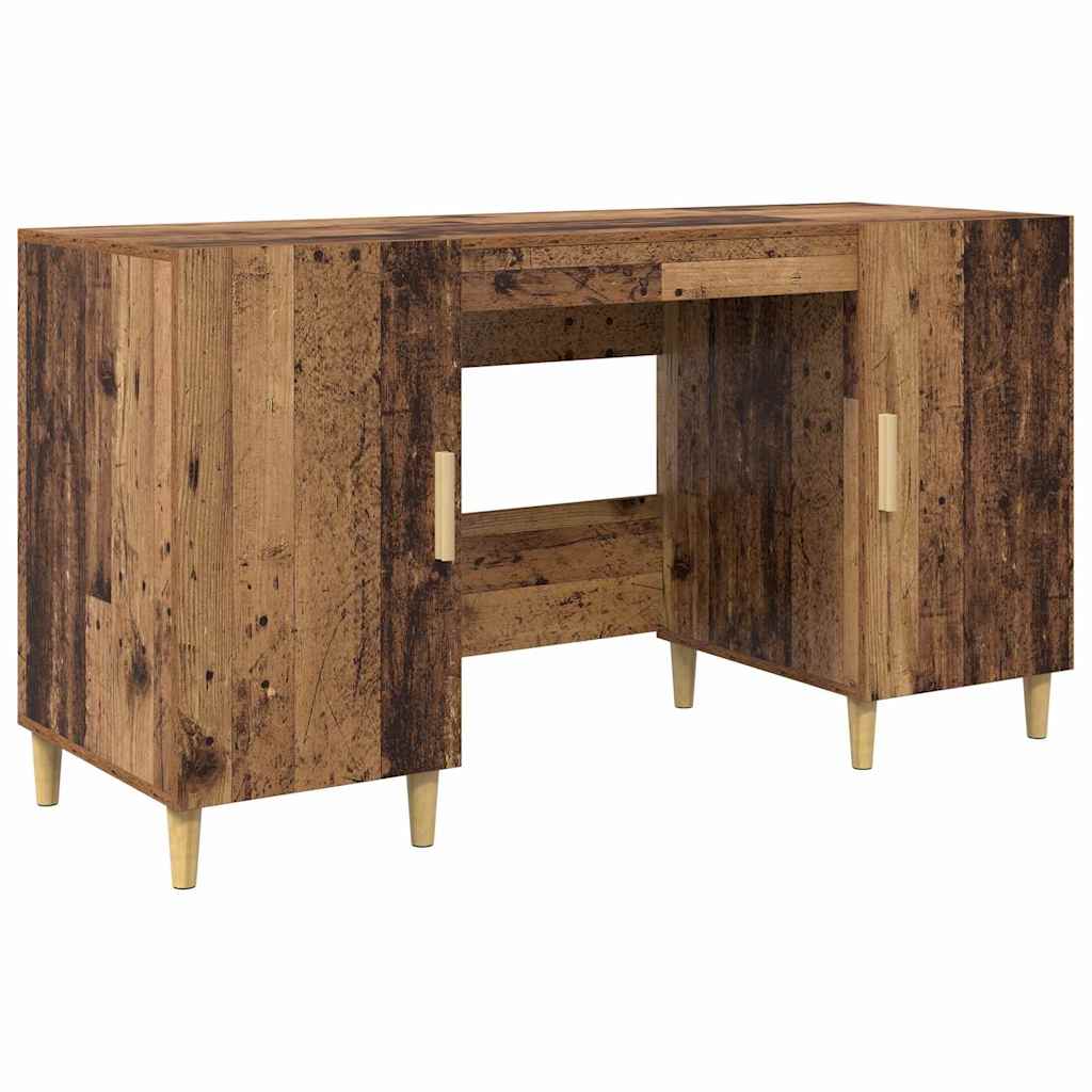 Asztal Öreg fa Szerelt Fa 140 x 50 x 75 cm