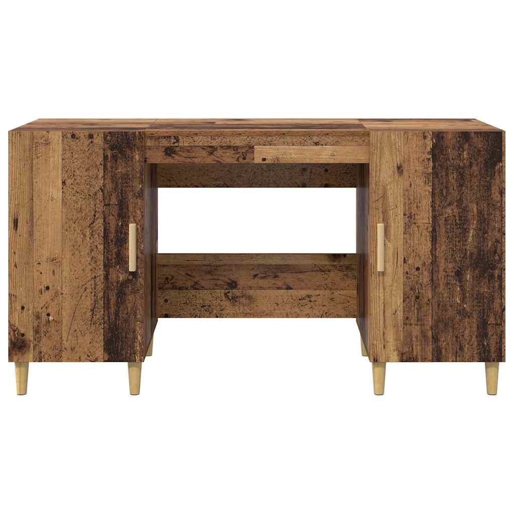 Asztal Öreg fa Szerelt Fa 140 x 50 x 75 cm