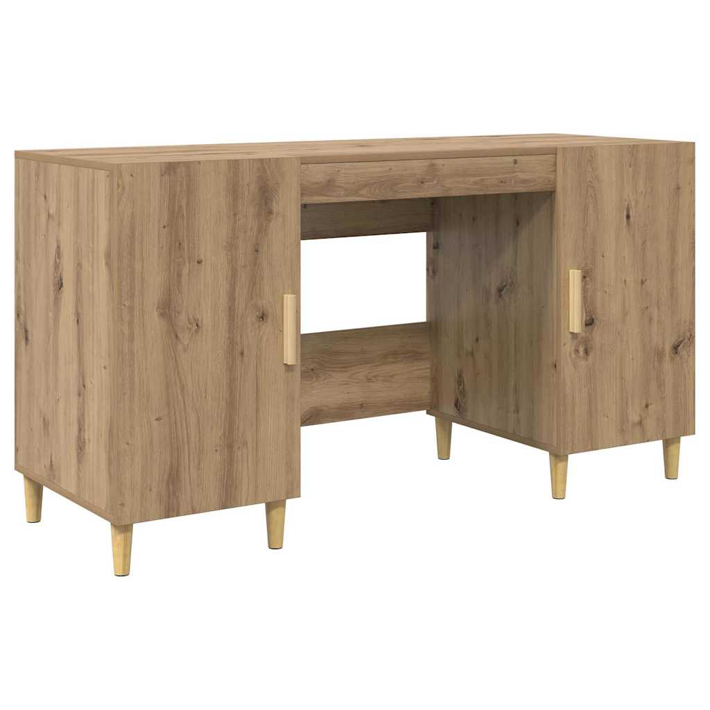 Asztal Artisan tölgy Szerelt Fa 140 x 50 x 75 cm
