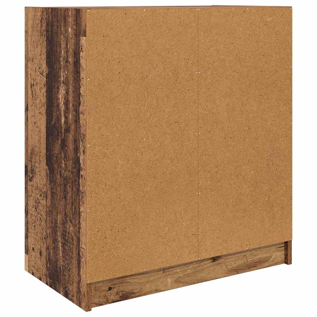 Oldalsó szekrény Öreg fa 68 x 37 x 75,5 cm Szerelt Fa