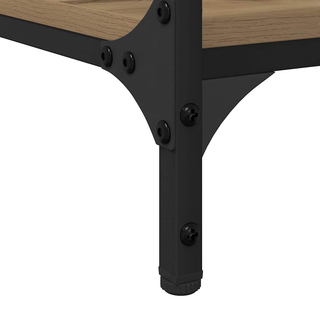 Asztal Artisan tölgy Szerelt Fa 140 x 50 x 75 cm
