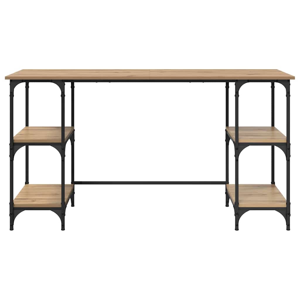 Asztal Artisan tölgy Szerelt Fa 140 x 50 x 75 cm