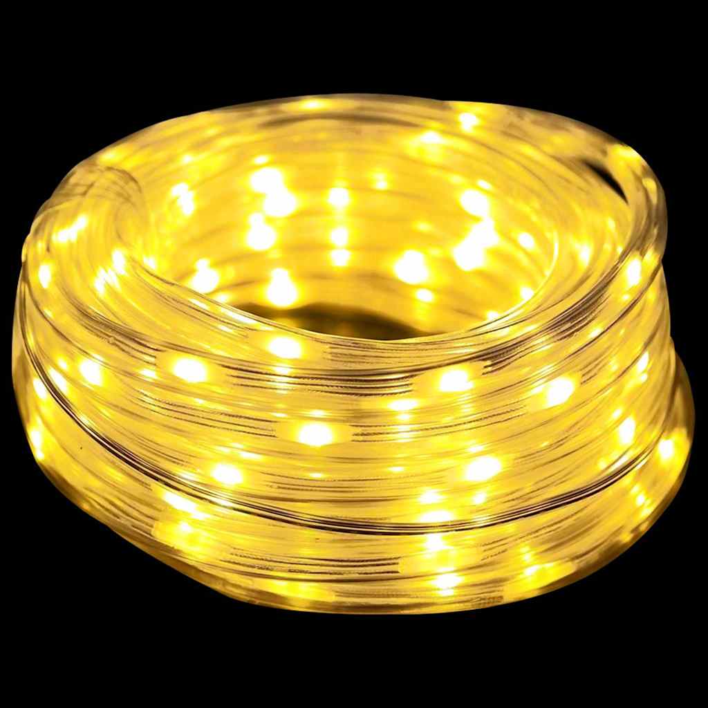 Kötél világítás 480 LED-del Meleg fehér 20 m PVC