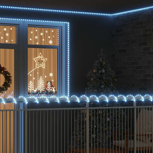 Kötél világítás 480 LED-del Hideg Fehér 20 m PVC