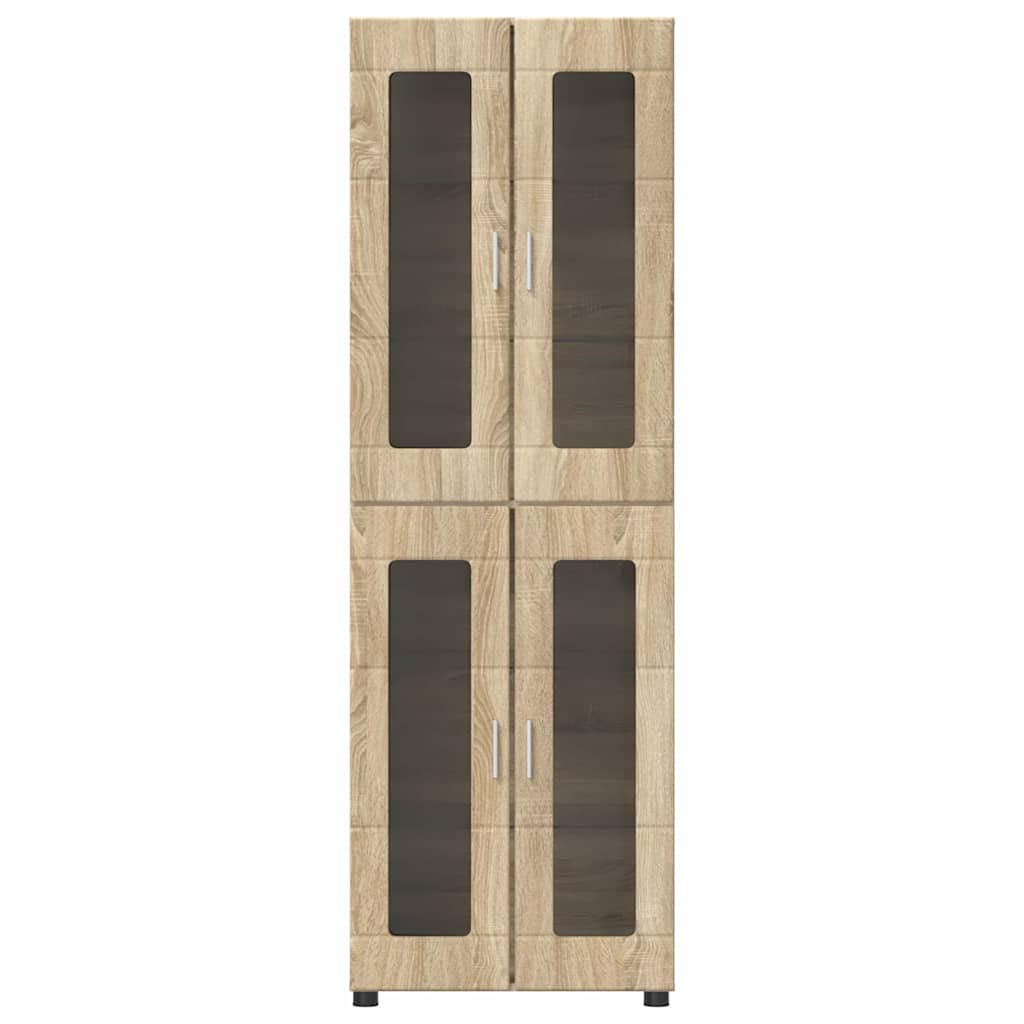 Magasfiú FLORIN 60 x 35 x 182 cm Sonoma tölgy Szerelt Fa