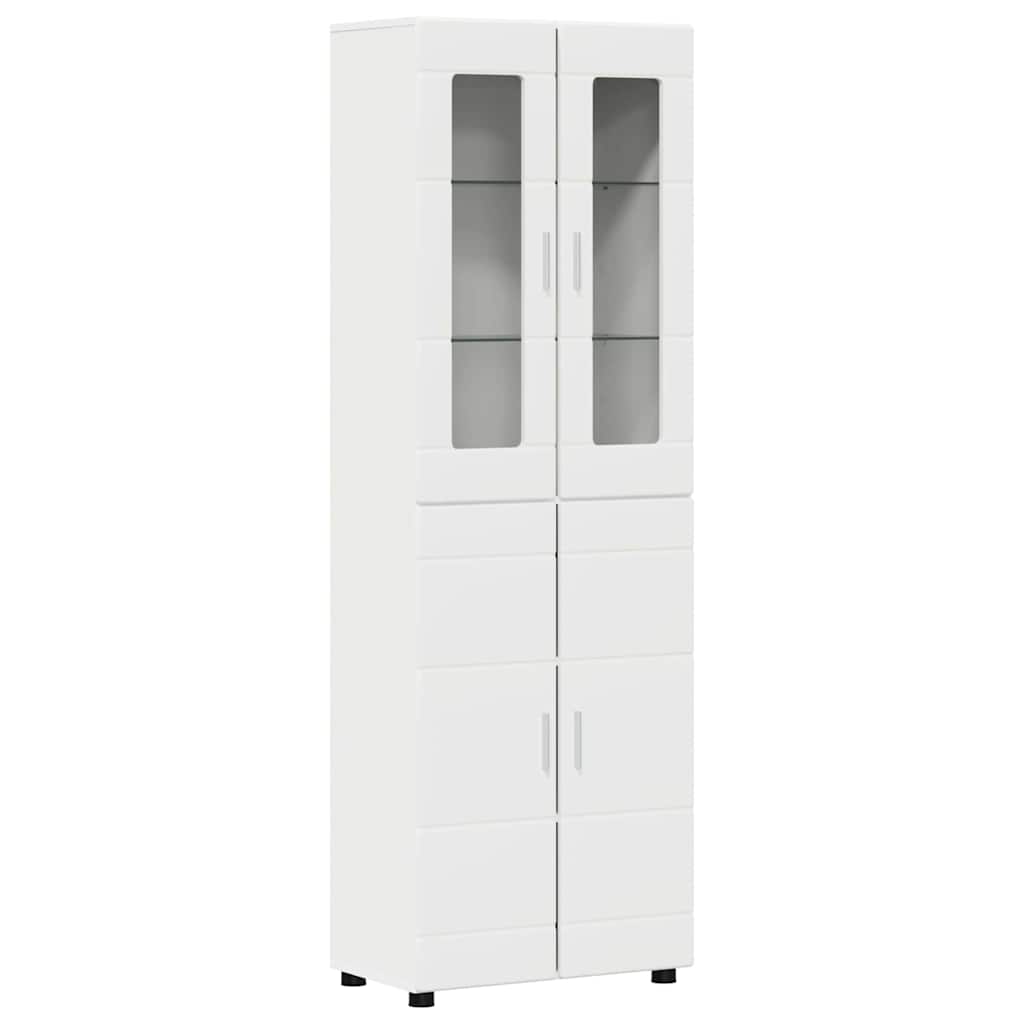 Magasfiú FLORIN 60 x 35 x 182 cm Fehér Szerelt Fa