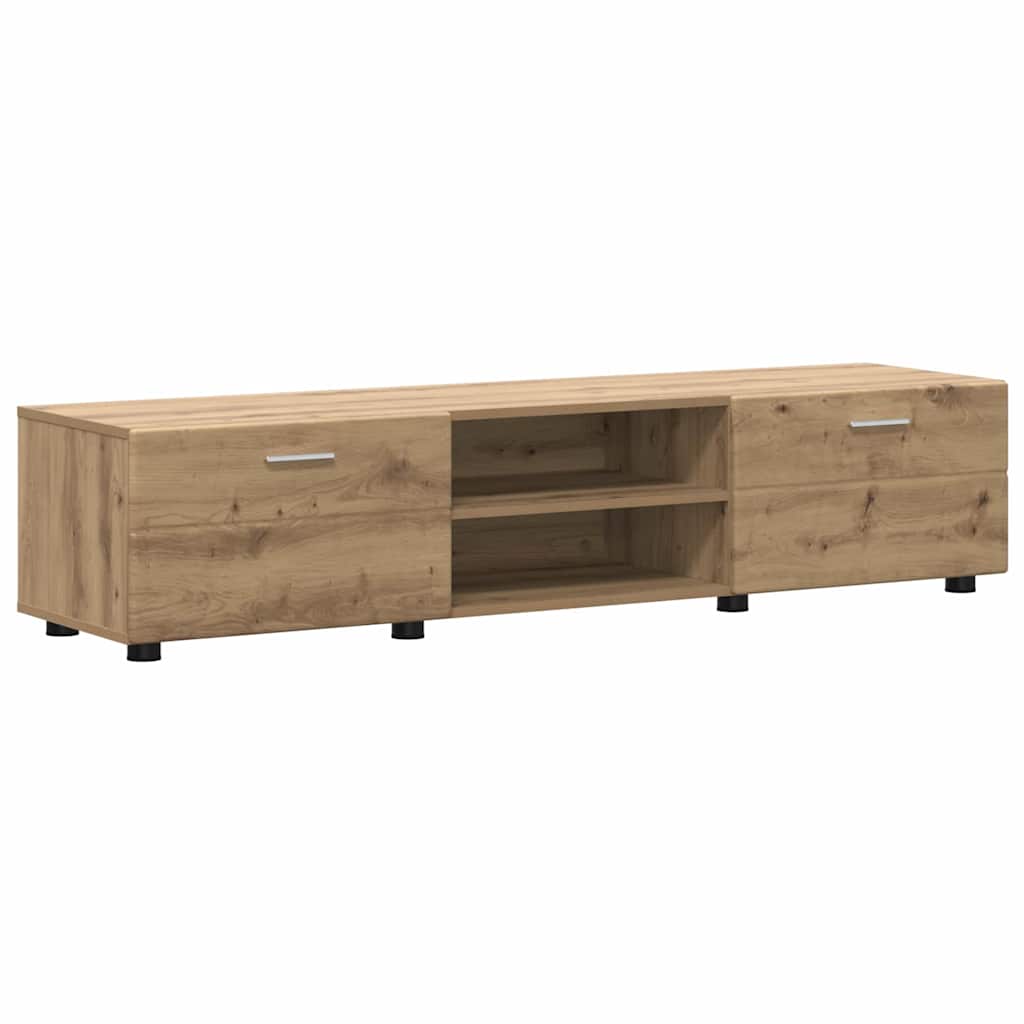 TV szekrény garnitúra FLORIN 3 pcs Artisan tölgy Faanyag