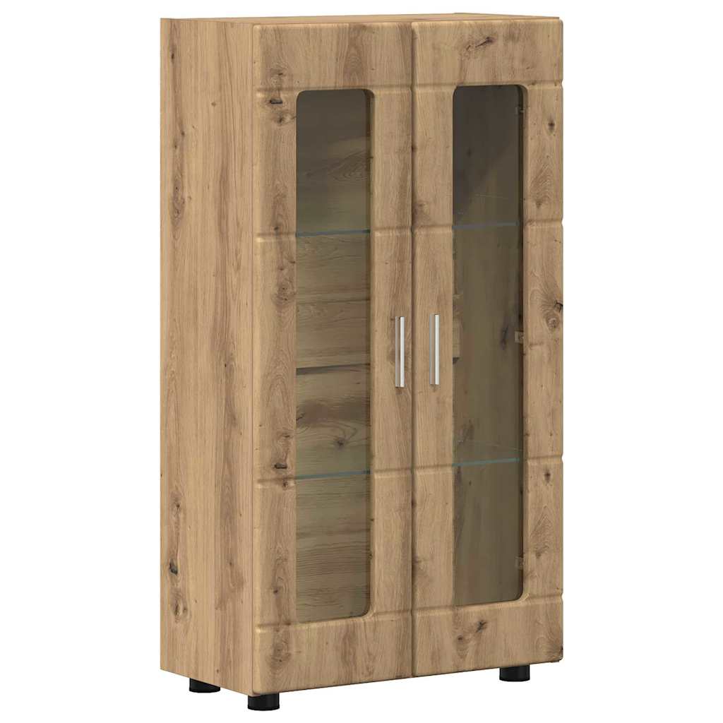 TV szekrény garnitúra FLORIN 3 pcs Artisan tölgy Szerelt Fa