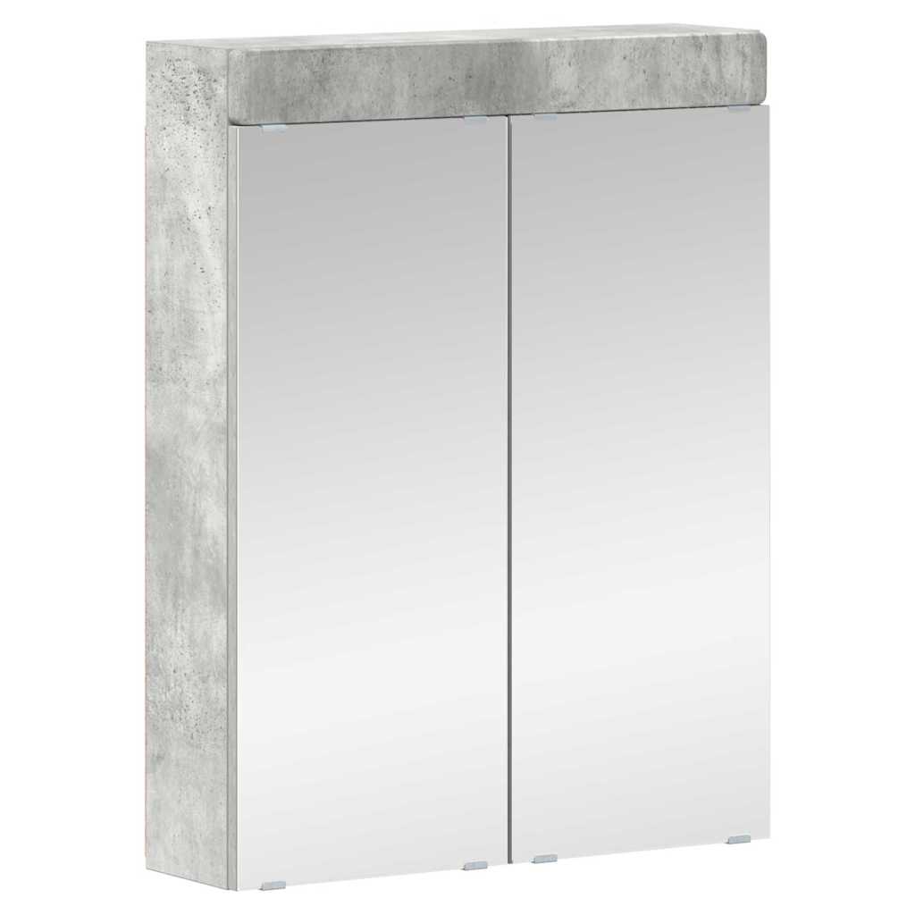 Fürdőszoba bútor szett TULUM 2 pcs Beton Szürke 60 x 34 x 63 cm